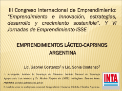 Argentina Gabriel Emprendmientos lacteo