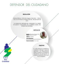 Defensor del ciudadano 2016