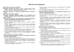 Mi&eacute;rcoles 23 de Septiembre - Instituto Monse&ntilde;or Sabelli