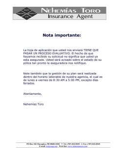 Requisitos para una Fianza de Contratista &ndash; Daco