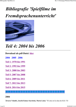 - G&uuml;nter Burgers Webseite