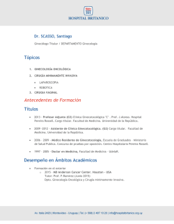 CV - Hospital Brit&aacute;nico