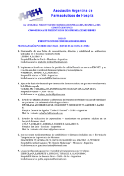 Reglamento CAFH 2015