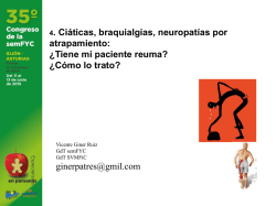 4. Ci&aacute;ticas, braquialgias, neuropat&iacute;as por atrapamiento: &iquest;Tiene mi