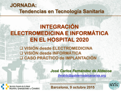Visi&oacute;n Electromedicina - Jos&eacute; Carlos Fern&aacute;ndez