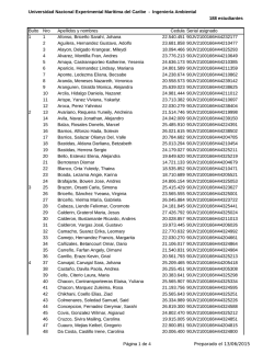 Ingenier&iacute;a Ambiental - Universidad Mar&iacute;tima del Caribe