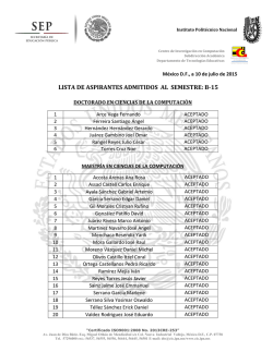 aceptado - C.I.C. - Instituto Polit&eacute;cnico Nacional
