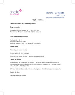 Ficha t&eacute;cnica Fuji PRO-V