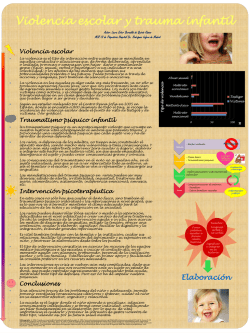 2015-P052 Violencia-escolar-y-trauma