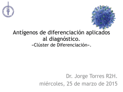 Ant&iacute;genos de Diferenciaci&oacute;n