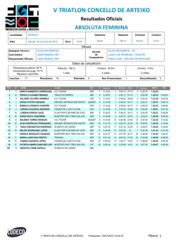 v triatlon concello de arteixo