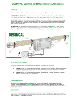 Descargar Fichero - DESINCAL&reg; Desincrustador Electr&oacute;nico