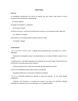 DIARIO PENAL Doctrina: La neutralidad jurisdiccional m&aacute;s all&aacute; de