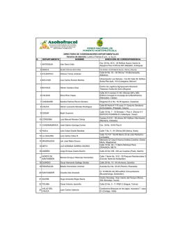 Oficinas Departamentales