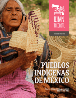 PUEBLOS IND&Iacute;GENAS DE M&Eacute;XICO
