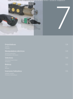 Empu&ntilde;aduras y Selectoras