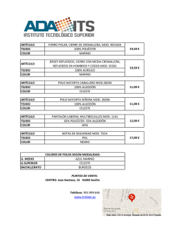 art&iacute;culo forro polar, cierre de cremallera, mod. nevada tejido 100