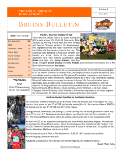 BRUINS BULLETIN - Phoenix Union High School District