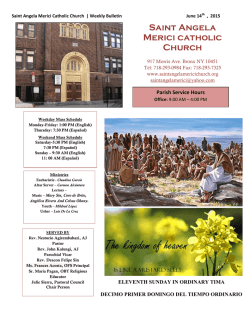 et dui - Church of St. Angela Merici