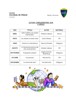 Lecturas complementarias