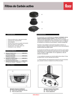 Hoja t&eacute;cnica del producto