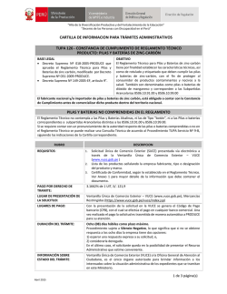 Procedimiento 126-C - Ministerio de la Producci&oacute;n