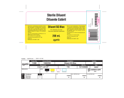 Sterile Diluent Diluente Est&eacute;ril