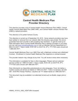Central Health Ventura Medi-Medi Plan (HMO SNP), Premier Plan