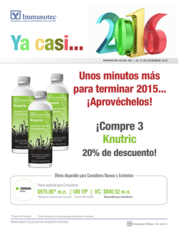 &iexcl;Compre 3 Knutric