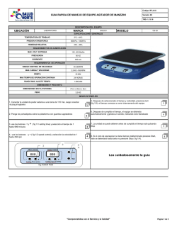 Lea cuidadosamente la guia