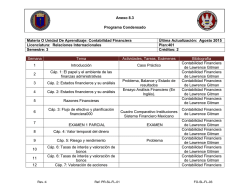 Contabilidad Financiera - Facultad de Ciencias Politicas y