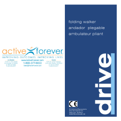 folding walker andador plegable ambulateur pliant