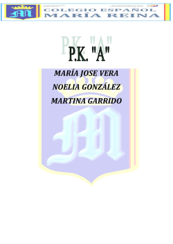 MAR&Iacute;A JOSE VERA NOELIA GONZ&Aacute;LEZ MARTINA GARRIDO