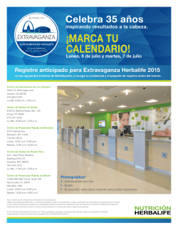 Descargar PDF - Herbalife Worldwide Extravaganzas