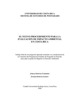 &ldquo;El nuevo procedimiento para la evaluaci&oacute;n de