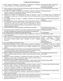 1.2 Mercado de Valores Mexicano