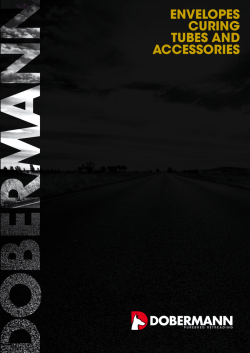 envelopes curing tubes and accessories