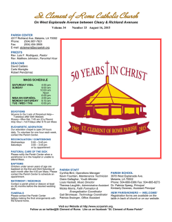 St. Clement of Rome Catholic Church