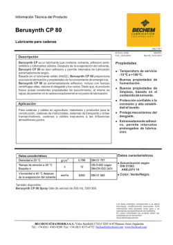 Bechem Lubricantes Alemanes