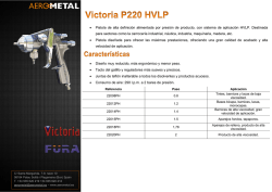 &bull; Pistola de alta definici&oacute;n alimentada por presi&oacute;n de