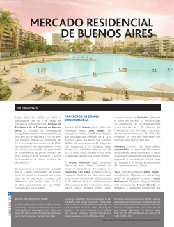 MERCADO RESIDENCIAL DE BUENOS AIRES