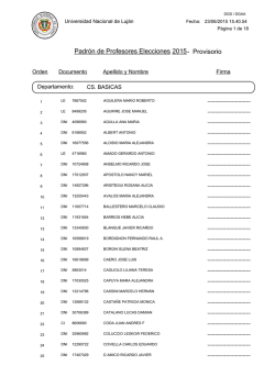 Profesores - Universidad Nacional de Luj&aacute;n