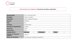 Estructura de Datos y Algoritmos