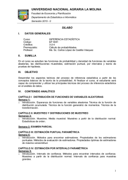 S&iacute;labo - Universidad Nacional Agraria La Molina