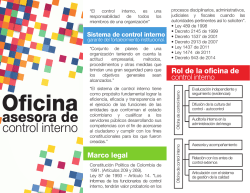 Oficina asesora de control interno