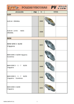 BMW SERIE 3 82/00 4 Agujeros AUDI BMW