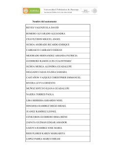 Nombre del sustentante REYES VALENZUELA DAVID ROMERO