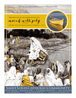 16th Sunday in Ordinary Time