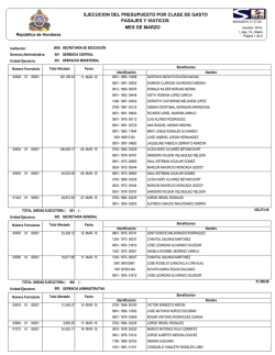 marzo - Secretar&iacute;a de Educaci&oacute;n