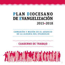 plan diocesano de evangelizaci&oacute;n